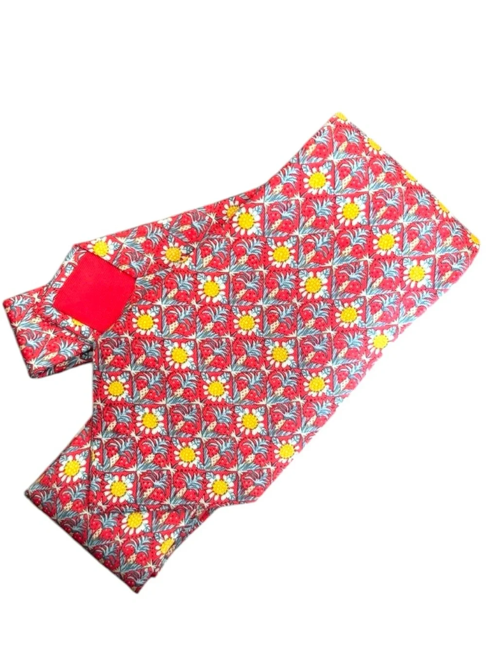 HERMÈS silk tie
